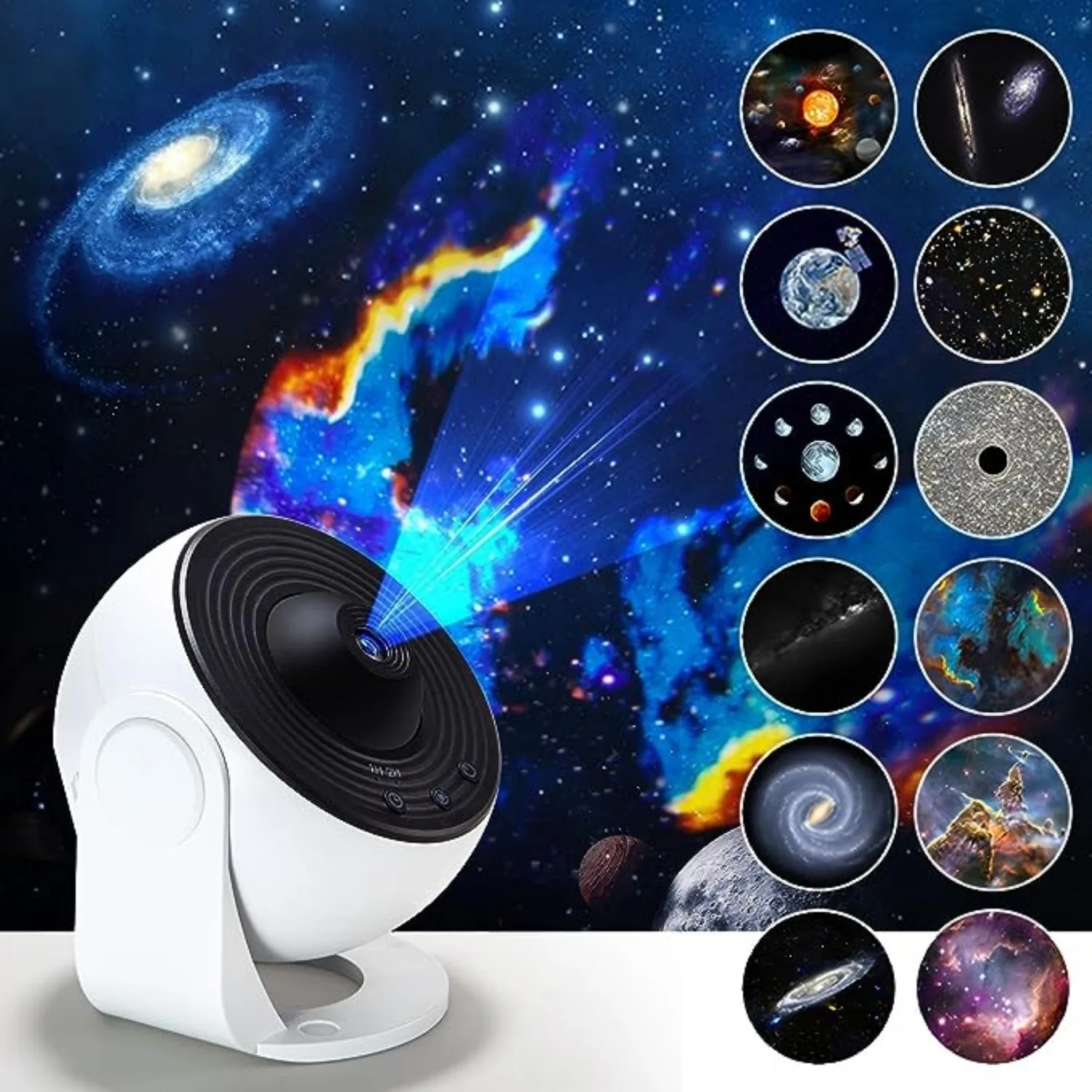2023NEW Planetárium Projektor Csillagos Ég Galaxy Star Projektor Éjszakai Fény LED Lámpa Hálószoba Szoba Dekoráció, Dekorációs Éjjeli Kép 0
