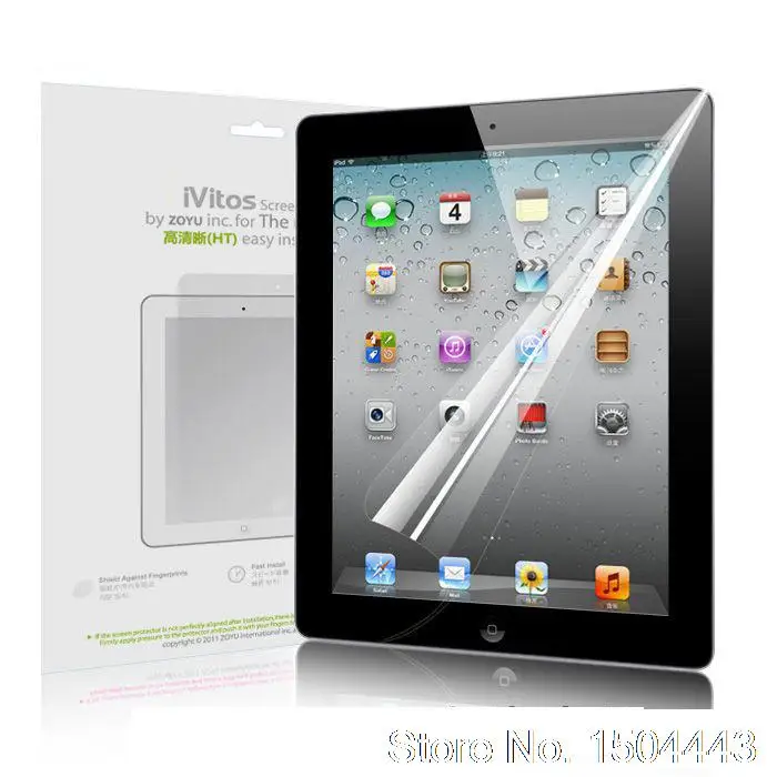 2DB/sok Magas Átlátszó, Tiszta HD Képernyő Védő Őrség Fólia Apple iPad 3 az Új iPad 9.7