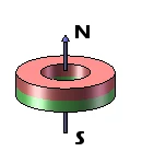 Átmérő Kerek Neodímium Mágnesek Lyukak Kis Vastagságú Ritka Föld Erős Kézműves Állandó Mágneses Gyűrű N35 Kép 4
